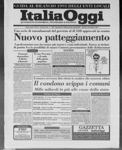 Italia oggi : quotidiano di economia finanza e politica